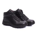 Bota Coturno Masculina de Couro - Kangri Black