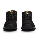 Bota Cano Baixo Masculina de Couro - Batu Preto