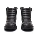 Bota Motociclista de Couro - Falcon Preto