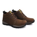 Bota Cano Baixo Masculina de Couro - Batu Musgo