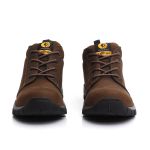 Bota Cano Baixo Masculina de Couro - Batu Musgo