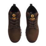 Bota Cano Baixo Masculina de Couro - Batu Musgo