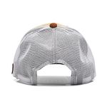 Boné Trucker Café no Brasil Marrom de Juta