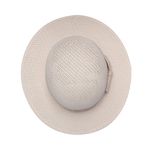 Chapéu Feminino Café no Brasil em Lona Cru com Laço em Tecido Lona Cru