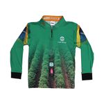 Camiseta Adulto Café no Brasil - Verde