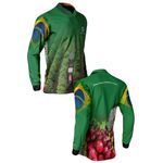 Camiseta Adulto Café no Brasil - Verde