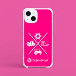 Capinha Para Celular Agro Ciclo Do Café Pink