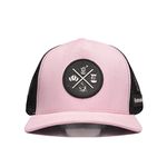 Boné Trucker Feminino Rosa Café no Brasil
