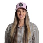 Boné Trucker Feminino Rosa Café no Brasil