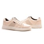 Sapatenis Casual Sola-alta Calprado Off White Couro