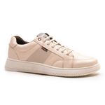 Sapatenis Casual Sola-alta Calprado Off White Couro