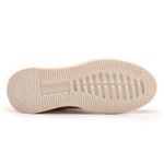 Sapatenis Casual Sola-alta Calprado Off White Couro