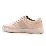Sapatenis Casual Sola-alta Calprado Off White Couro