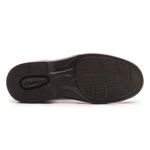 Sapato Social Anti-Stress Masculino Preto em Couro Legítimo