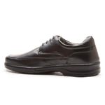 Sapato Social Anti-Stress Masculino Preto em Couro Legítimo