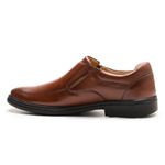 Sapato Social Anti-Stress Masculino Cinnamon em Couro Legítimo