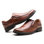 Sapato Social Anti-Stress Masculino Cinnamon em Couro Legítimo
