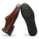 Sapato Social Anti-Stress Masculino Cinnamon em Couro Legítimo