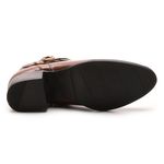 Bota/Coturno Feminina Kader Woman Couro Confort Pinhão