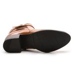 Bota/Coturno Feminina Kader Woman Couro Napa Confort Whisky