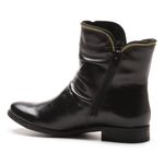 Bota/Coturno Feminina Kader Woman Couro Vegetale Preto 