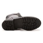 Bota/Coturno Feminina Kader Woman Couro Plume Preto