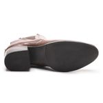 Bota Coturno Feminino Kader Woman Salto Alto com Elástico chocolate