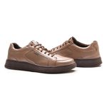 Sapatenis Casual Sola-alta Calprado Veneto Grigio Couro