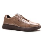 Sapatenis Casual Sola-alta Calprado Veneto Grigio Couro