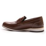 SAPATO MASCULINO MOCASSIM CHOCOLATE EM COURO