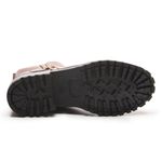 Bota Casual Kader Woman Feminina Café com Zíper