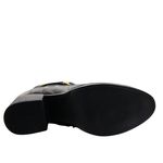 Bota Feminina Preta em Couro Legítimo Calprado