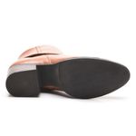 Bota/Coturno Feminina Kader Woman Couro Confort Cravo