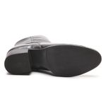 Bota/Coturno Feminina Kader Woman Couro Confort Preto