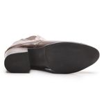 Bota Coturno Feminino Kader Woman Salto Alto com Elástico Café