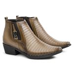 Bota Masculina Calprado Napa Vegetal Tamarindo