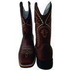 Bota Texana Masculina Látego Pinhão com Bordado BOTA TEXANA MASCULINA LÁTEGO PINHÃO COM BORDADO