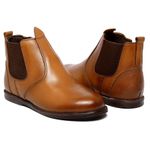 BOTINA COUNTRY INFANTIL MASCULINA LÁTEGO WHISKY BICO REDONDO