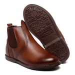 BOTINA COUNTRY INFANTIL MASCULINA LÁTEGO PINHÃO BICO REDONDO