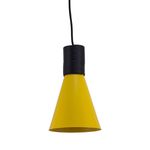 Pendente Fuji Premium 1 Lâmpada E27 Ø15,5cm x 24cm Diversas Cores
