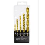Jogo De Brocas Mtx Ar Metal 3-4-5-6-8 Mm 723839 Titanio 5 Pc