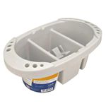 Suporte e Lava Pincel COM PALETA GODÊ Ref. 5120-00 Branco Pinceis Tigre