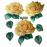 Adesivos Termocolantes Para Tecido Arranjos FLORAIS (Escolha as opções que deseja)