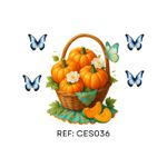 Adesivos Termocolantes Para Tecido Cestas (Escolha as opções que deseja) 