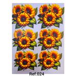 Adesivos Termocolantes Para Tecido Arranjos FLORAIS (Escolha as opções que deseja)