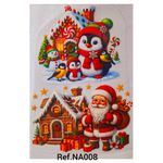 Adesivos Termocolantes Para Tecido Arranjos de Natal (Escolha as opções que deseja)