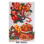 Adesivos Termocolantes Para Tecido Arranjos de Natal (Escolha as opções que deseja)