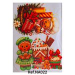 Adesivos Termocolantes Para Tecido Arranjos de Natal (Escolha as opções que deseja)