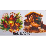 Adesivos Termocolantes Para Tecido Arranjos de Natal (Escolha as opções que deseja)