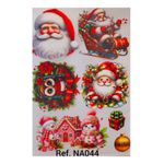 Adesivos Termocolantes Para Tecido Arranjos de Natal (Escolha as opções que deseja)